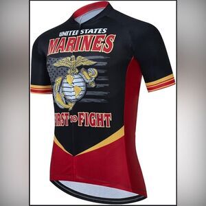 Bike Beer US marines cycling jersey